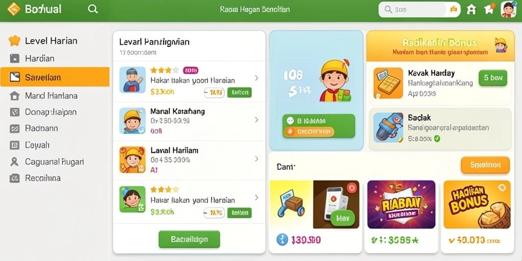 Sistem penghargaan yang mendorong pemain untuk terus berusaha.