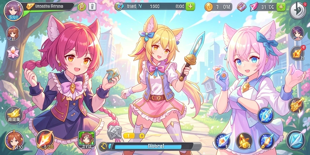Screenshot menampilkan berbagai tema slot yang tersedia.