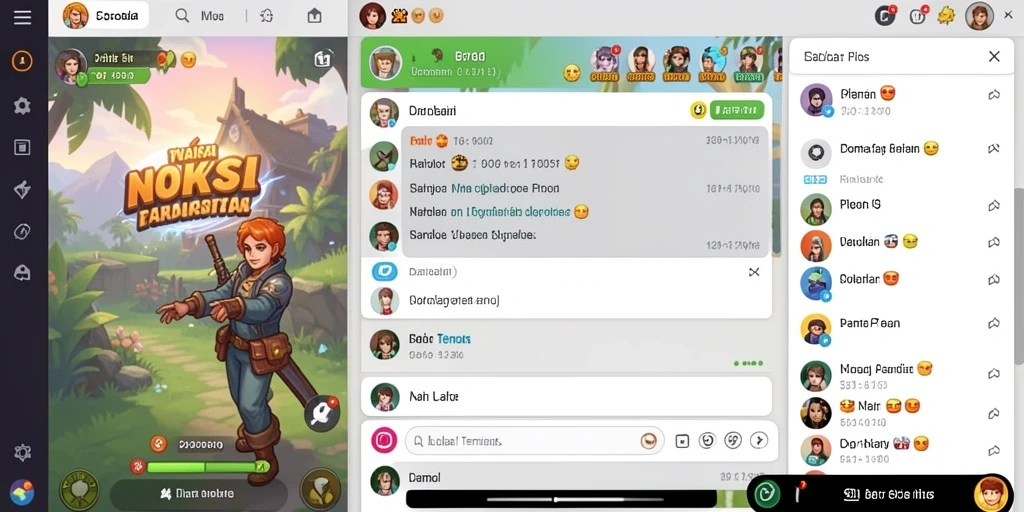 Fitur multiplayer yang memungkinkan bermain bersama teman.