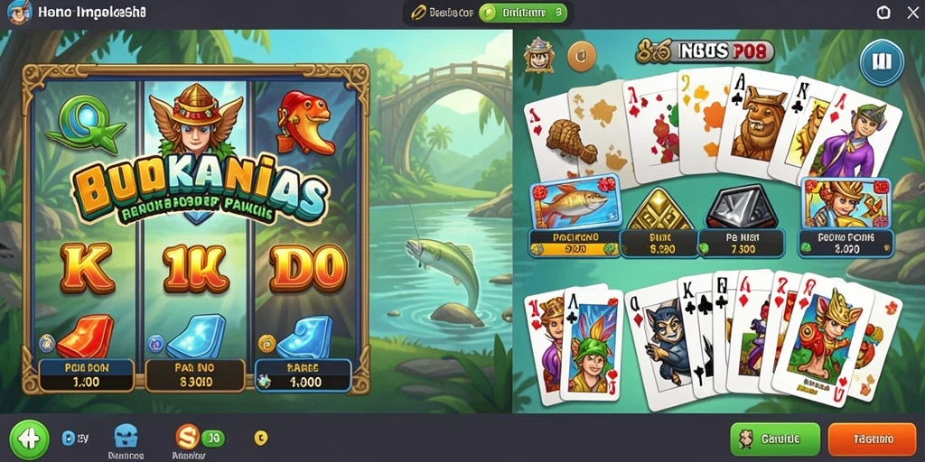 Fitur multiplayer yang memungkinkan bermain dengan teman.