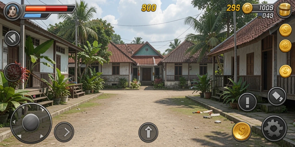 Grafik yang memukau dan warna-warni.